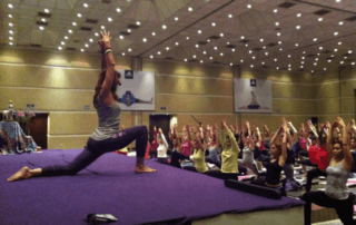 9e yoga conference met Briggite Longueville
