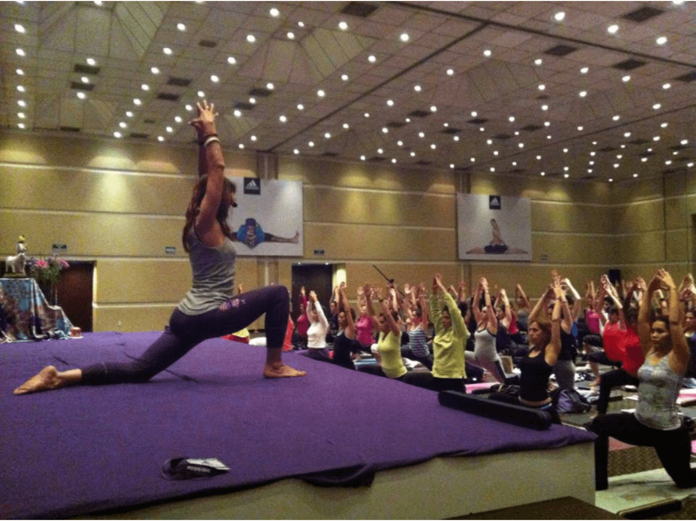 9e yoga conference met Briggite Longueville
